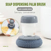 Kitchen Soap Dispensing Palm Brush (Pack of 2)