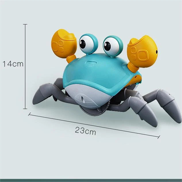Cute CrawlingCrab - Sensing Crawling Toy (With Rechargeable Battery)