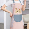 Load image into Gallery viewer, Kitchen Apron for Women with Big Front Pocket Hand-Wiping Waterproof Apron for Kitchen