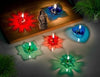 Load image into Gallery viewer, Set of 12 and set of 24 Floating Transparent Multi Shape Reflection Diya