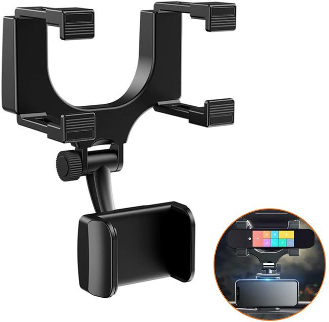 Car Rearview Mirror Phone Holder (High Quality Product)