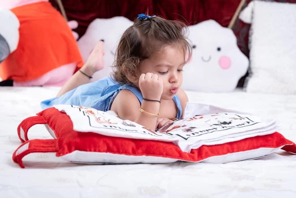Baby Learning Cushion Pillow Book (Increases Posture and IQ of Child)