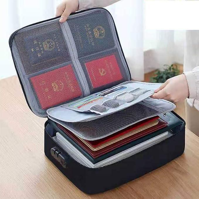 Waterproof Portable Document Storage Bag Travel Organizer