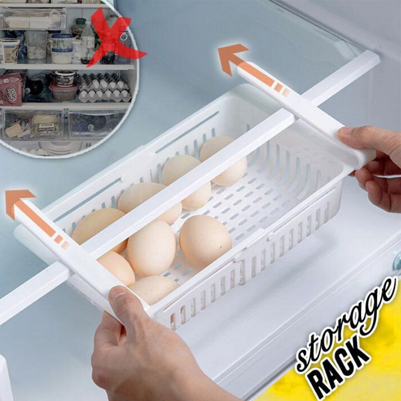 Fridge Organizer™ - Adjustable Storage Rack For Refrigerator (Pack of 4) - Local to Vocal