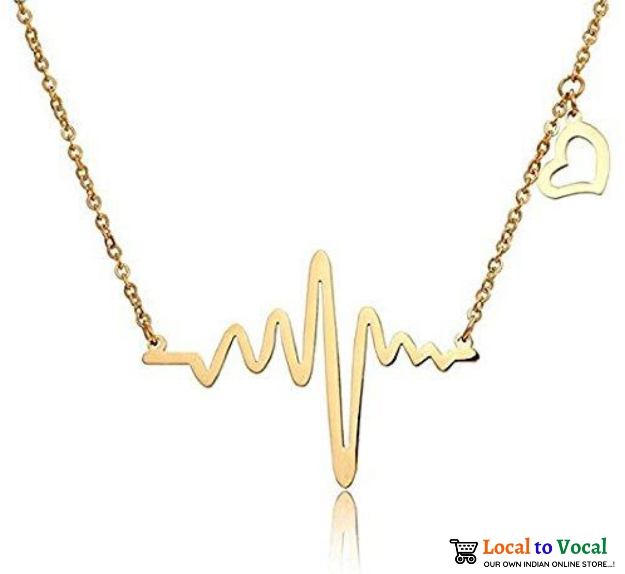 Heartbeat Necklace (A Memorable Gift) - Local to Vocal