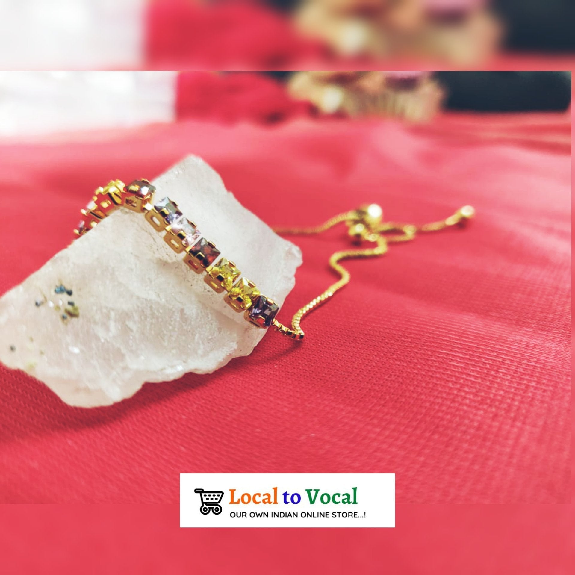 The Royal Ethnic Bracelet (Proudly Made in India) - Local to Vocal